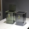 The X111-2751PET transparent trash can can be detachable by pressing open the lid and has an internal pressure ring. It is a large-capacity sanitary bucket for kitchens and living rooms details Picture